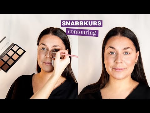Snabbkurs: Så lägger du contouring & highlight