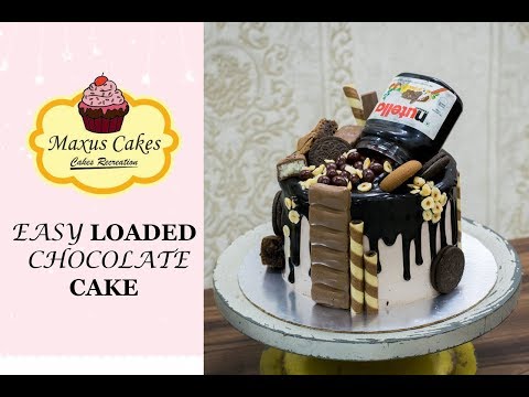 LOADED CHOCOLATE DRIP CAKE|| MAXUS CAKES