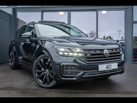 2021 21 VOLKSWAGEN TOUAREG BLACK EDITION 3.0 TDI V6 MOONLIGHT BLUE