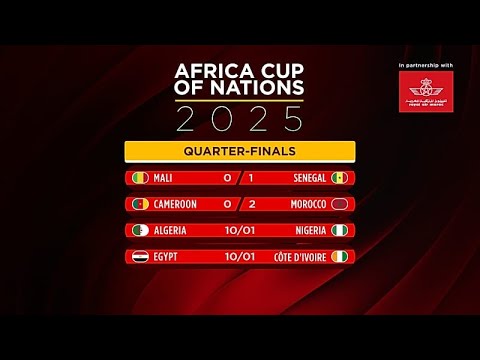 CAN 2025 : le Maroc et le Sénégal en demi-finales [Football Now]