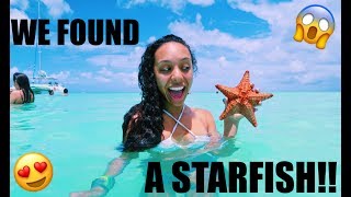 SWIMMING IN THE CARIBBEAN SEA!! | ALAZIA LOGAN