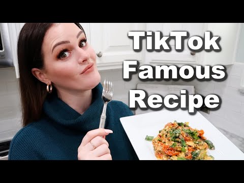 Baked Feta Pasta without the pasta - Veggie Loaded