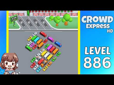 Crowd Express Level 886 Solution Walkthrough