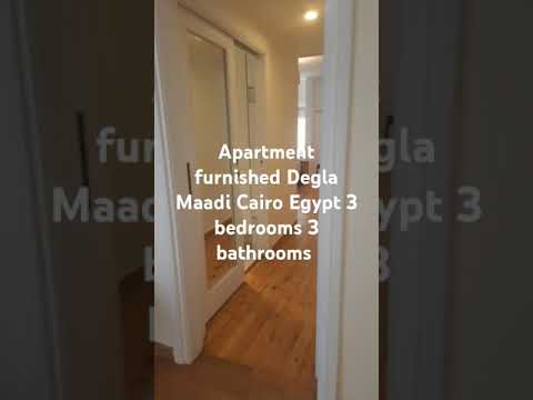 Flat in Degla Next door to the CAC 200 sqm 3 bedrooms- 2 1/2 bathrooms Open kitchen 1800 USD