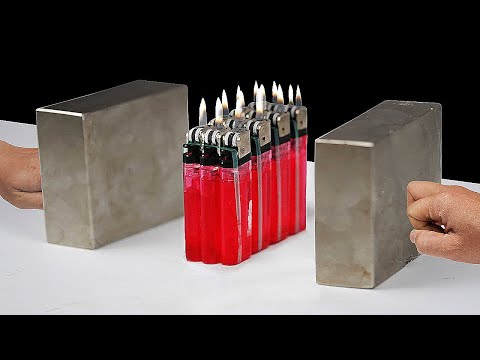 Super Magnets meets Lighters [ TRY NOT TO GET SATISFIED ! 😍 ]