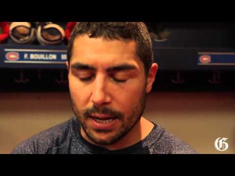 Montreal Canadiens defenceman Francis Bouillon after practice