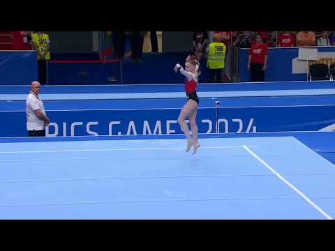 Leyla Vasilyeva (RUS) FX - 2024 BRICS games QF