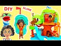 Fizzy Plays with Disney Encanto Antonio's Treehouse and Makes Slime