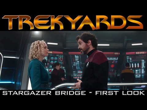 USS Stargazer Bridge (2400) First Look - (Picard S2)