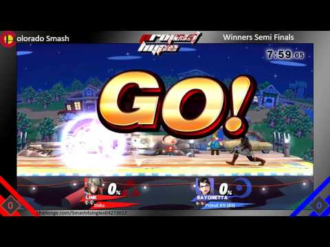 Shika (Link) vs Primal JFK (Bayonetta) - WSF