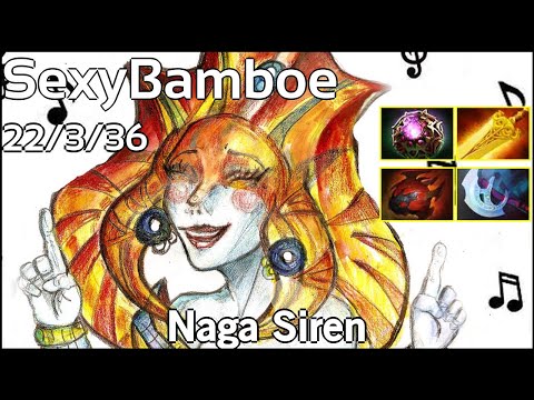 SexyBamboe  - Naga Siren - Dota 2  7.19