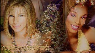 Donna Summer &amp; Barbra Streisand - I'll Be Home For Christmas (Q's Dream Duet Mix)