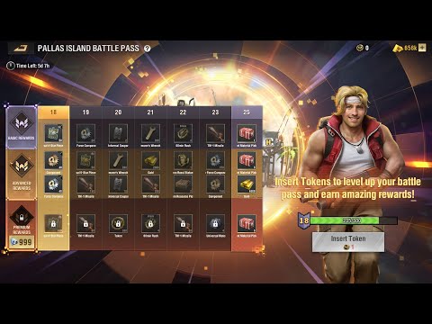 Warpath 8.2 - Challenge open 1200 tokens in Pallas Island Battle Pass X Metal Slug 3