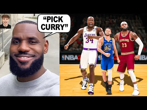 NBA Players Pick My Team Until I Go 82-0!