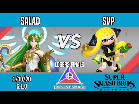 Tripoint Smash 92 - Losers Finals - Salad(Palutena) Vs. SVP(Inkling)
