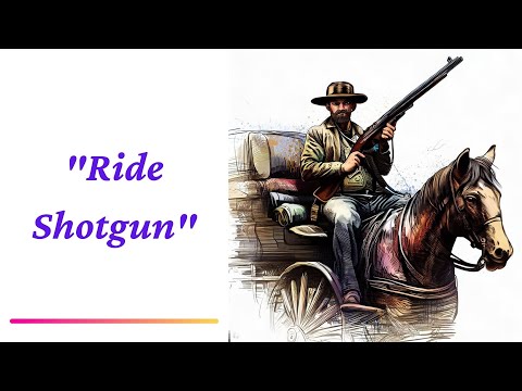 Why does the phrase "ride shotgun" mean sitting in the front passenger seat? — Video [11/300]