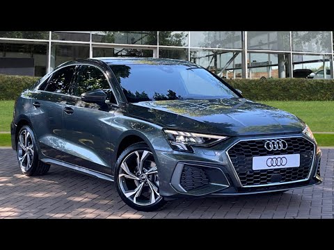 New- Audi A3 2.0 TDI 35 S line S Tronic at Stafford Audi