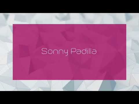 Sonny Padilla - appearance