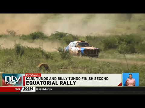 Piers Daykin and navigator Lloyd Destro successfully defend their equatorial rally title