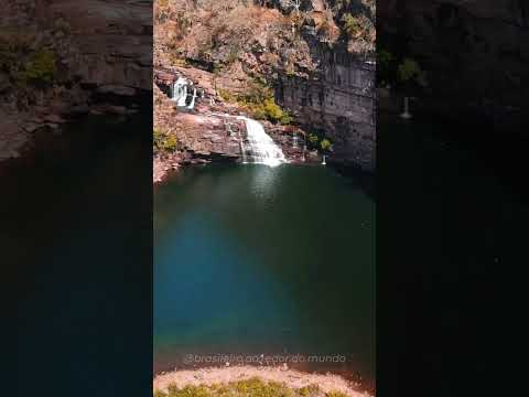 Cachoeira do Capivari em Vila Bela da Santíssima Trindade, Mato Grosso!