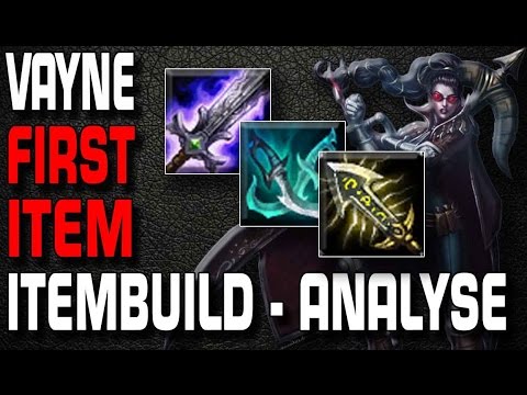 Vayne First Item | Itembuild - Analyse [GER]