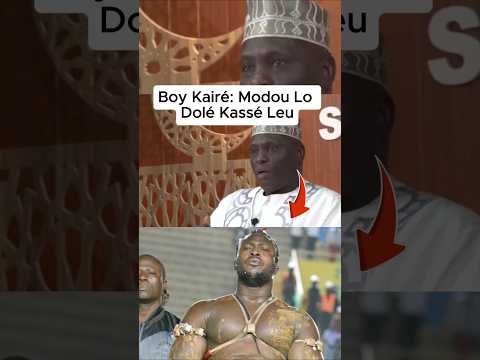 Père kaïré sur modou lo #luttetv #luttesénégalaise #luttetraditionnelle #lambsenegal #senegal #mma