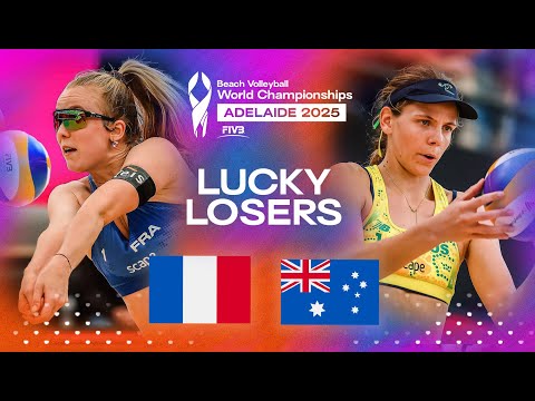 Placette/Richard vs. Phillips/Mears - Beach World Championships 2025 | Highlights | Lucky Losers