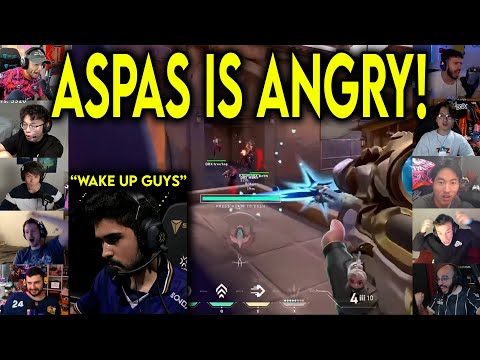 Valorant Streamers Reacts To MIBR Aspas Insane 3k After Saying : "Wake Up" To His Team In VCT