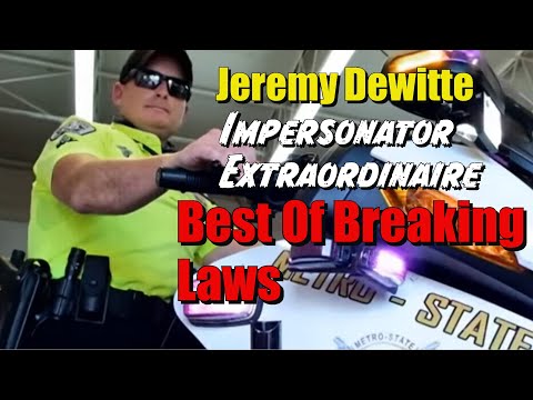The Best Of Jeremy Dewitte Breaking The Law "Impersonator Extraordinaire"