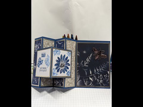 W V Fancy  Fun Fold Card