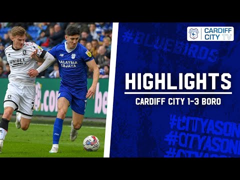 FC Cardiff City 1-3 FC Middlesbrough 