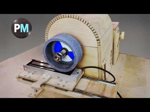 How To Surface Grind Super Flat Parts? My homemade surface grinder with electromagnet | DIY