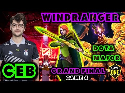 Grand Final Game 4 CEB OG Windranger ESL ONE DOTA 2 Major Stockholm 2022