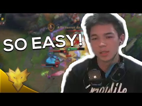 TSM Hauntzer - "THIS GAME IS SO EASY MAN!" - League of Legends Funny Stream Moments & Highlights