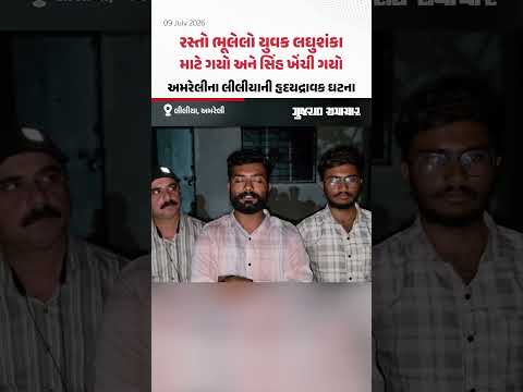 રસ્તો ભૂલેલો યુવક લઘુશંકા માટે ગયો અને સિંહ ખેંચી ગયો, અમરેલીના લીલીયાની હૃદયદ્રાવક ઘટના રસ્તો ભૂલેલો યુવક લઘુશંકા માટે ગયો અને સિંહ ખેંચી ગયો, અમરેલીના લીલીયાની હૃદયદ્રાવક ઘટના