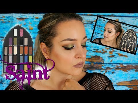 Kat Von D Saint & Sinner Palette Tutorial COLLAB Fall Eyeshadow Look Video