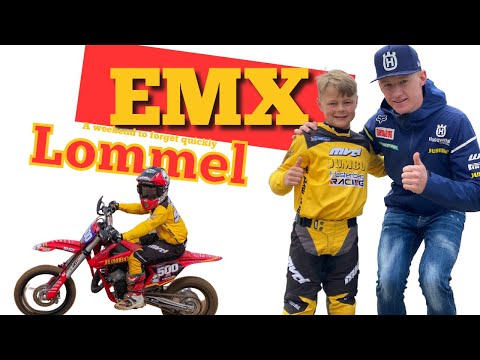 EMX 65cc Lommel | Kash van Hamond | Motocross