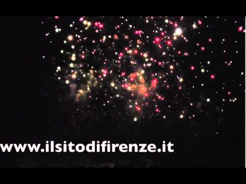 Firenze: "Fochi" di San Giovanni 2015