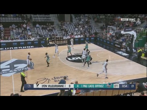 VILLEURBANNE - PAU LACQ ORTHEZ     (BASKET BALL : JEEP ELITE : SAISON 2019-2020)
