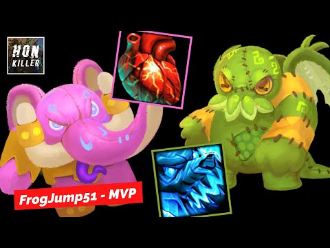 HoN Cthulhuphant BEHEMOTH'S HEART with FROSTWOLF'S SKULL - MVP