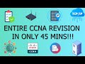 ENTIRE CCNA Revision In 45 MINS CCNA Revision High Quality Cisco Certified CCNA Certification