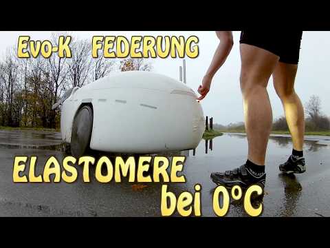Evo K   Einfedern mit Elastomere bei 0Grad Celsius