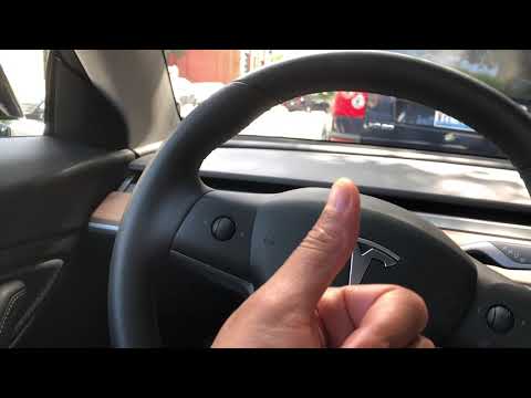 Tesla Model 3 – How to turn on/off windshield defroster/defogger