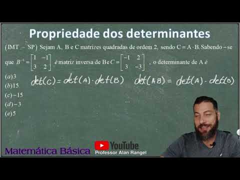 QUESTÃO IMT-SP (PROPRIEDADES DOS DETERMINANTES)