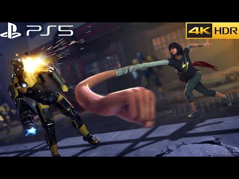 Marvel's Avengers [PS5 4K 60fps] | New Normal Kamala Khan's Escape | Campaign Reassemble Part 2