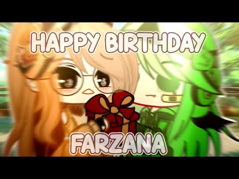 ★HAPPY BIRTHDAY FARZANA!!★