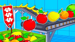 Sorting fruit for INSANE PROFITS in Fruit Factory!