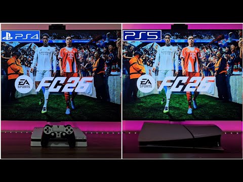 EA FC26 (PS4 Vs PS5)