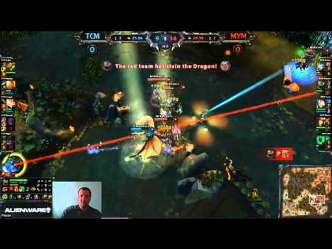 Game 1 - TCM vs MYM - LCS 2013 EU qualifier - English Commentary