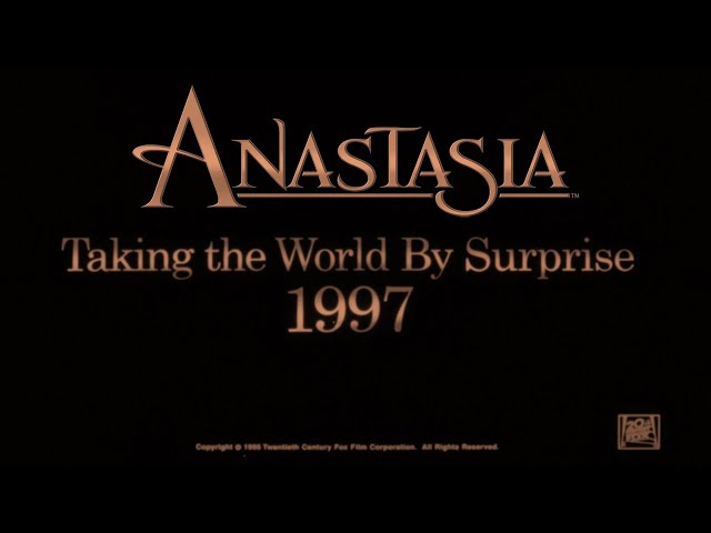 Anastasia - Trailer A (1997 Theatrical Teaser Trailer) (35mm 4K)